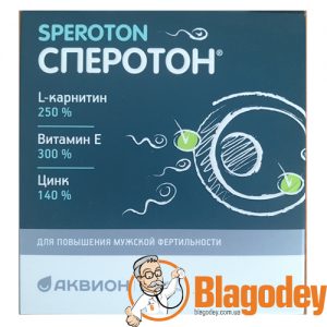 Сперотон (Спематон) саше 5 г, 30 шт. Купить, цена, отзывы