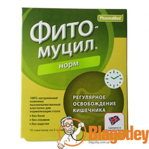Фитомуцил норм пакетики 5 г, 10 шт. Купить, цена, отзывы.