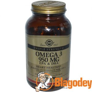 Солгар Омега-3 ЭПК ДГК (Solgar Omega-3 EPA & DHA)