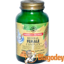 Солгар Травяной Комплекс для женщин (Solgar, Herbal Female Complex)