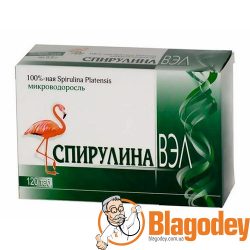 Спирулина ВЭЛ 120 таблеток. Купить, цена, отзывы.