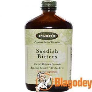 Flora Шведская горечь (Swedish Bitters), 250 мл