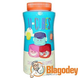 Солгар Кальций и Д-3 детский (Solgar, U-Cubes, Children's Calcium D3). Купить, цена, отзывы