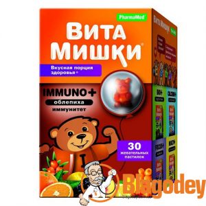 ВитаМишки Иммуно+ пастилки, 30 шт. Купить. Цена. Отзывы.