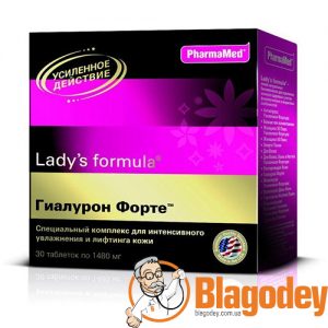 Ледис формула (Lady’s Formula) Гиалурон Форте, 30 шт. Купить, цена, отзывы