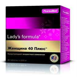 Ледис формула (Lady's Formula) Женщина 40 плюс 30 шт. Купить, цена, отзывы