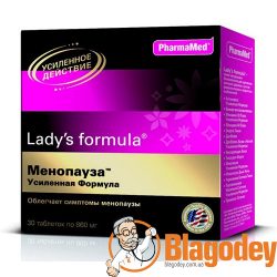 Ледис формула (Lady's Formula) Менопауза усиленная формула табл., 30 шт. Купить, цена, отзывы