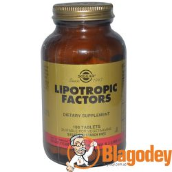 Солгар Липотропные факторы (Solgar, Lipotropic Factors), таблетки, 100 шт. Купить, цена, отзывы