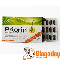 Приорин (Priorin Bayer) капсулы 422 мг, 30 шт. Купить, цена, отзывы.