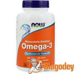 Now Foods Омега-3 ЭПКДГК (Omega-3, 180 EPA120 DHA), 200 капс. Купить, цена, отзывы.