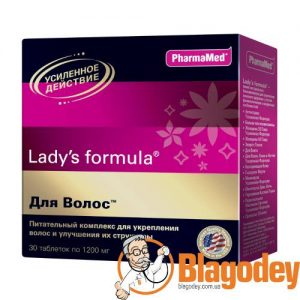 Ледис формула (Lady’s Formula) для волос, таблетки 30 шт. Инструкция. Купить, цена, отзывы.